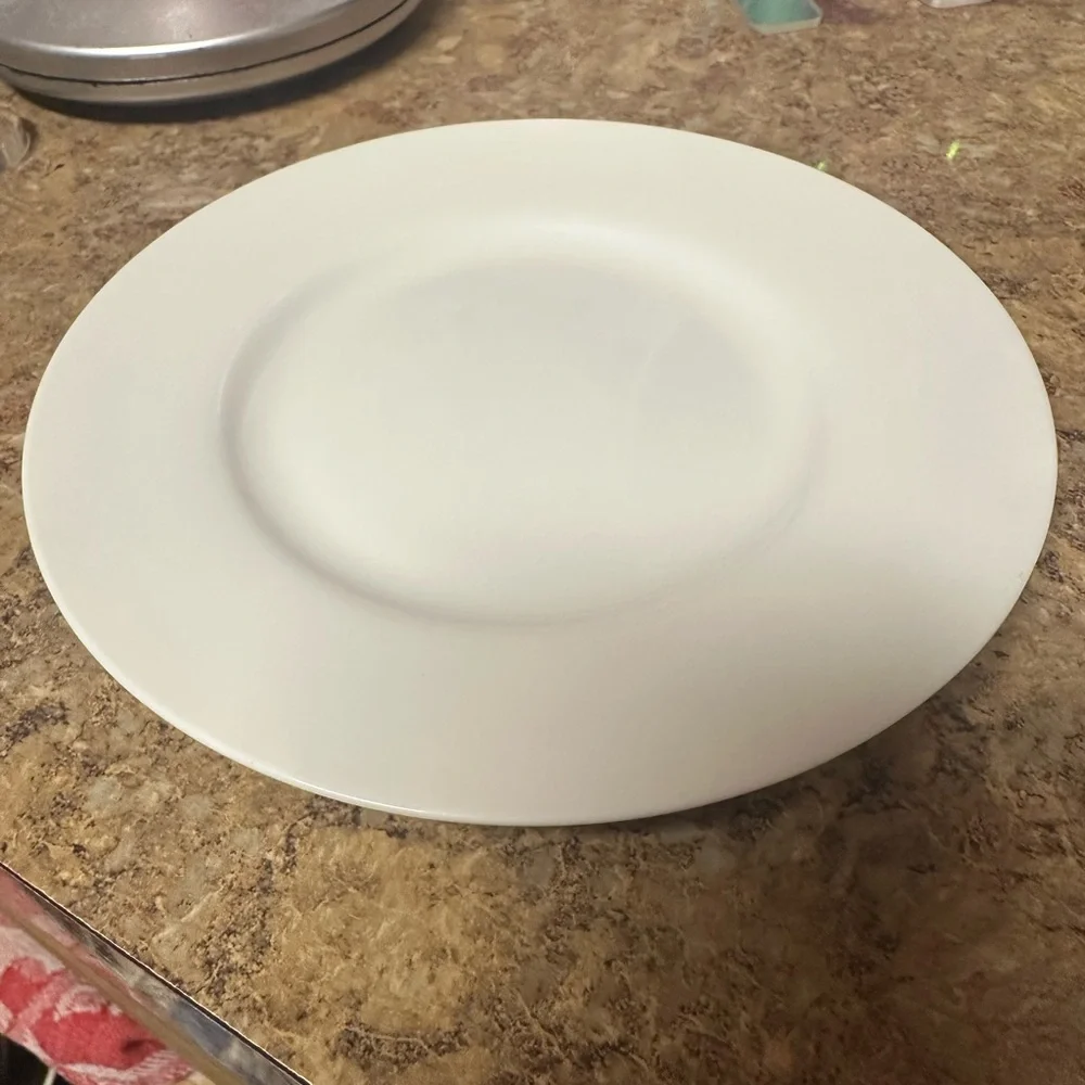 Fitz and Floyd Nevaeh White Bone China Cup and Saucer